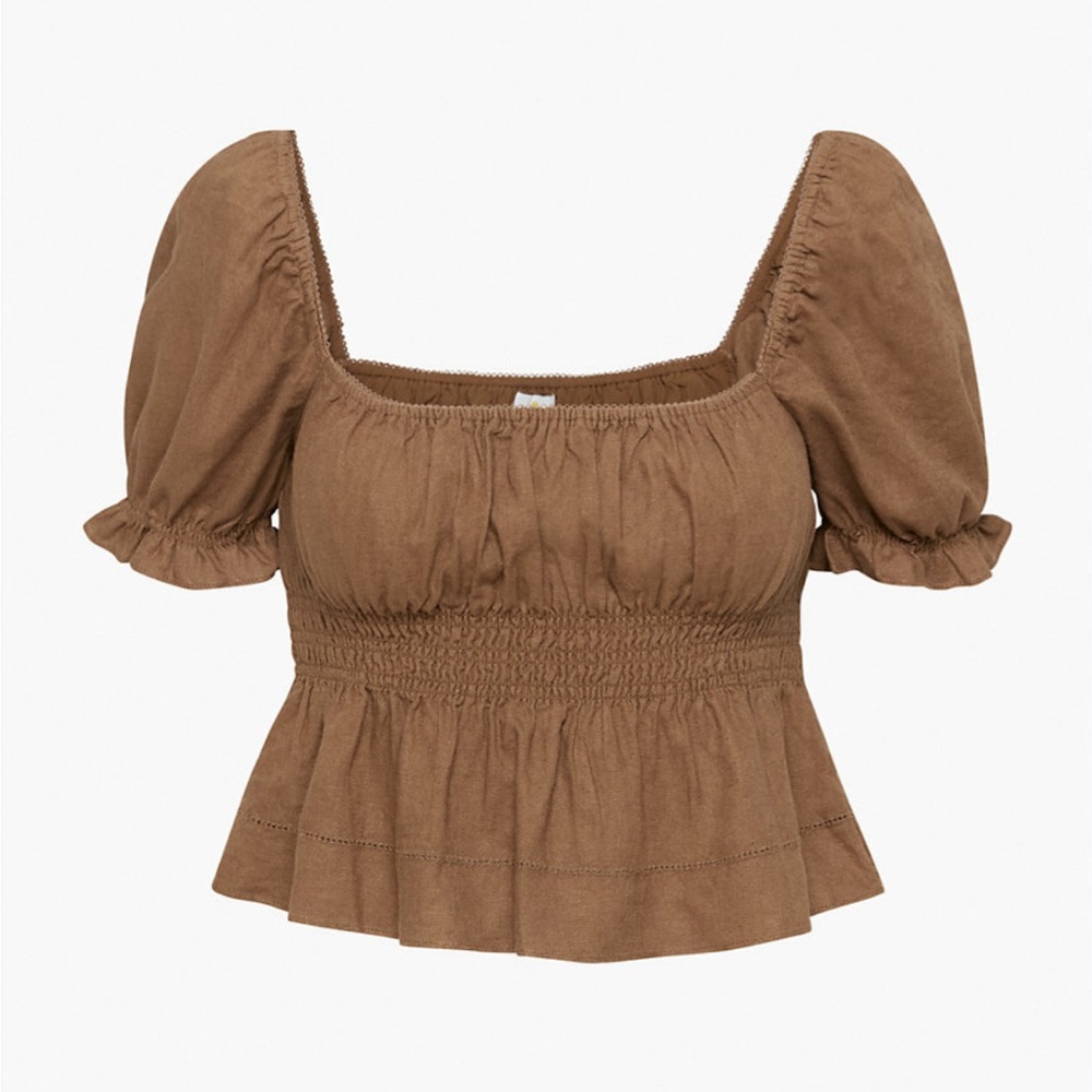 Sunday Best Janis Linen Blouse